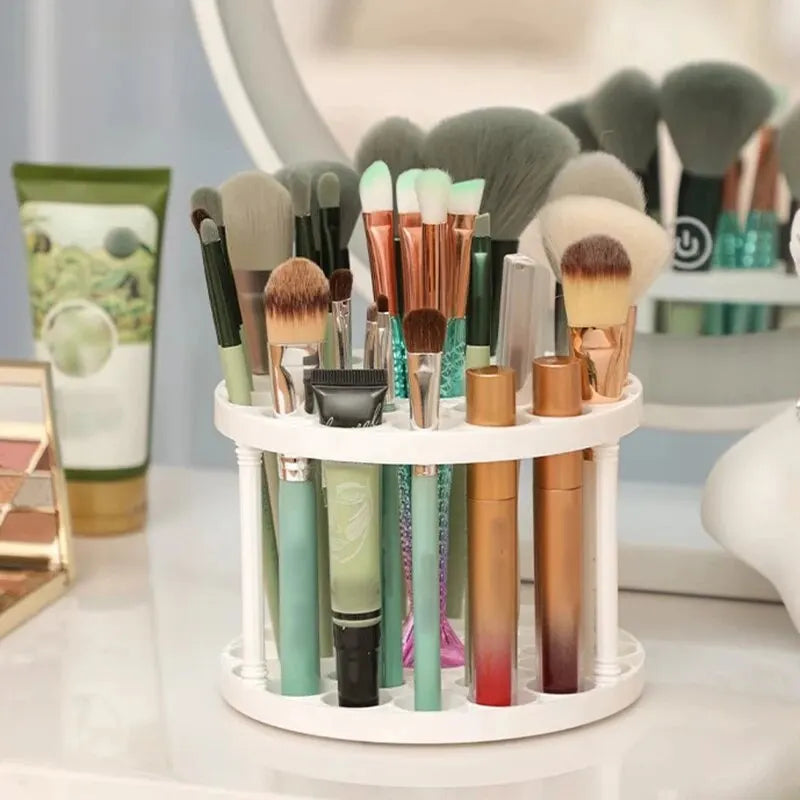 Makeup Brush & Cosmetics Organizer – Stylish & Space-Saving