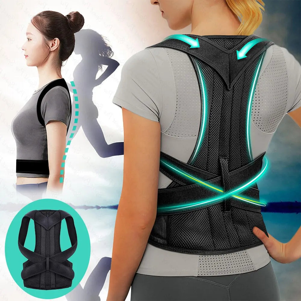 Adjustable Back & Waist Posture Corrector