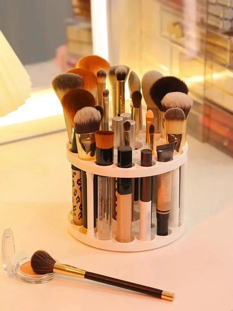 Makeup Brush & Cosmetics Organizer – Stylish & Space-Saving