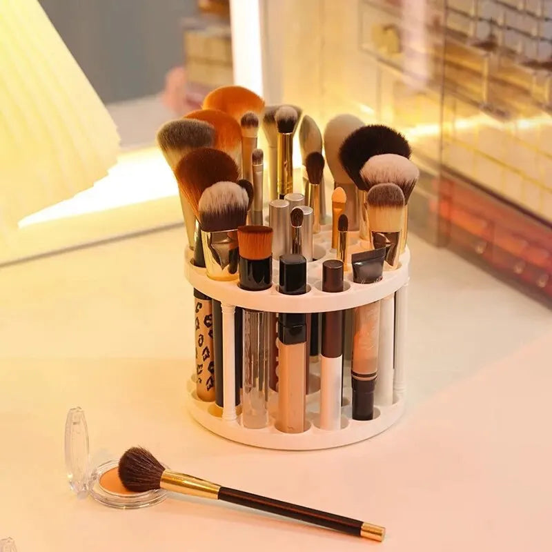 Makeup Brush & Cosmetics Organizer – Stylish & Space-Saving