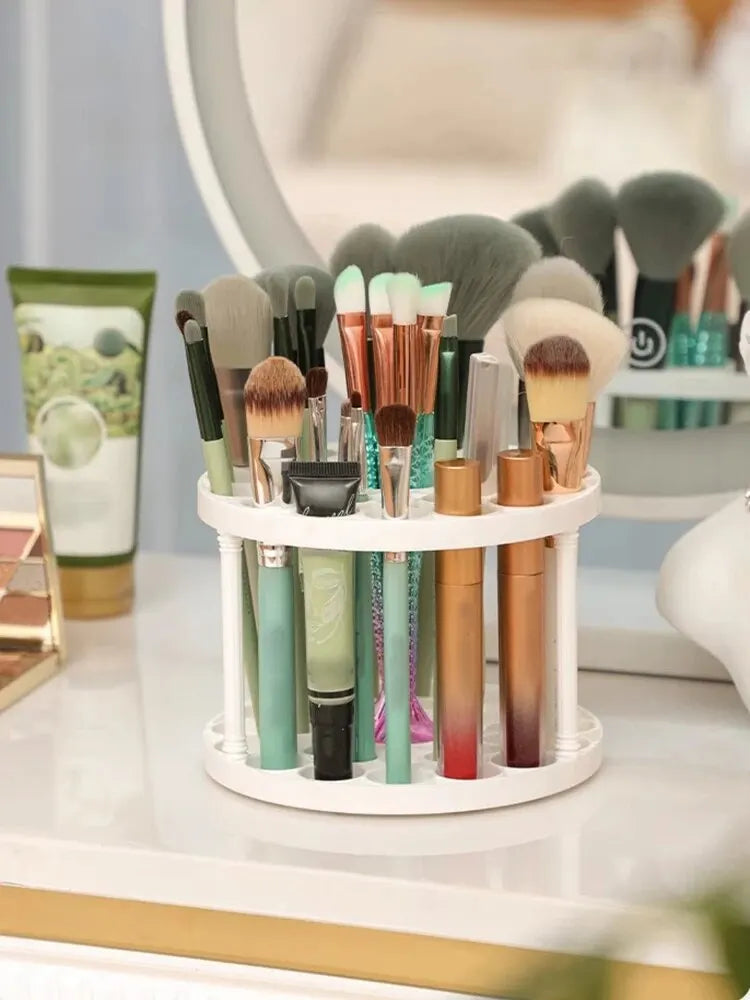 Makeup Brush & Cosmetics Organizer – Stylish & Space-Saving