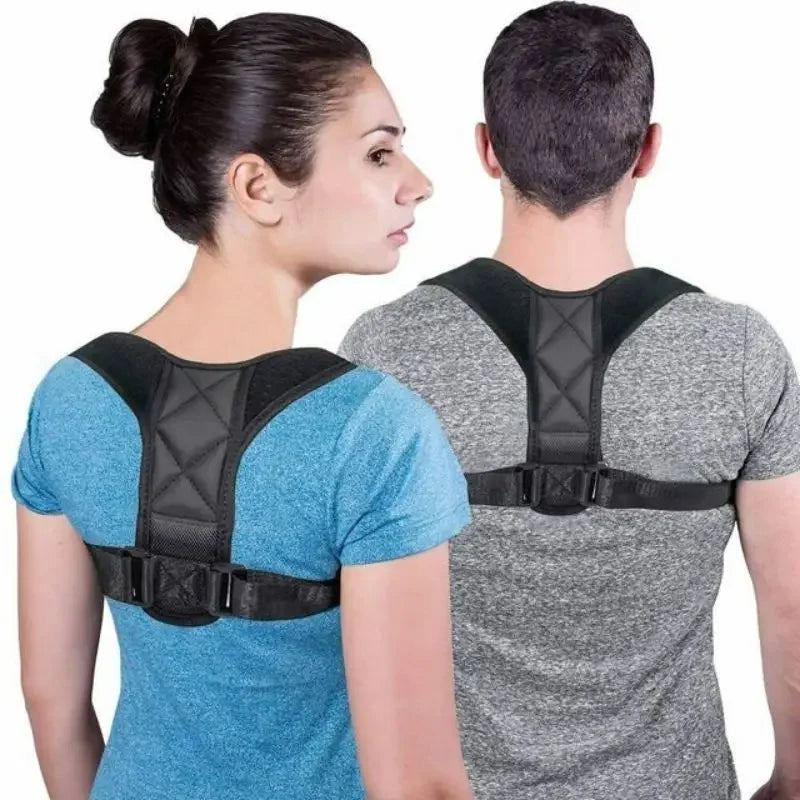 Adjustable Back Posture Corrector – Support Belt for Men & Women"