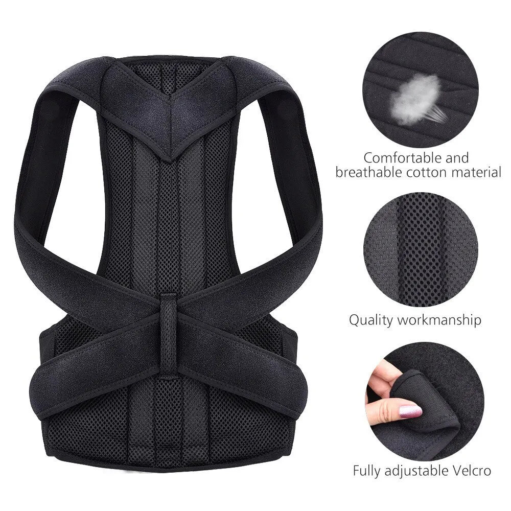 Adjustable Back & Waist Posture Corrector