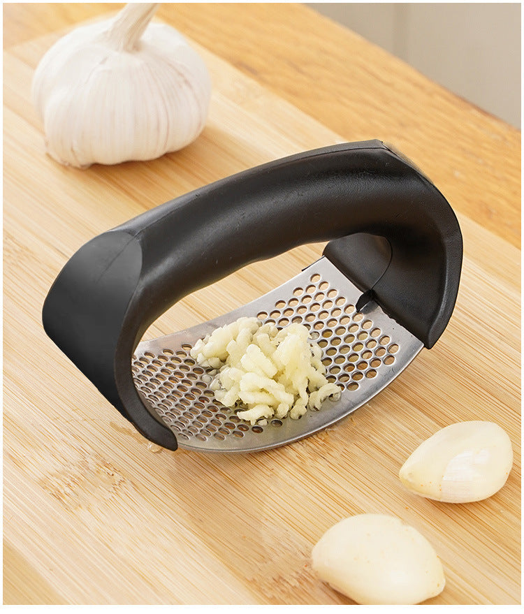 Stainless Steel Garlic Press Crusher Manual Garlic Mincer Chopping Garlic Tool Fruit Vegetable Tools Kitchen Accessories Gadget