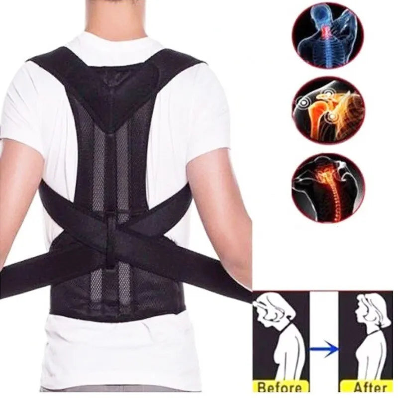 Adjustable Back & Waist Posture Corrector